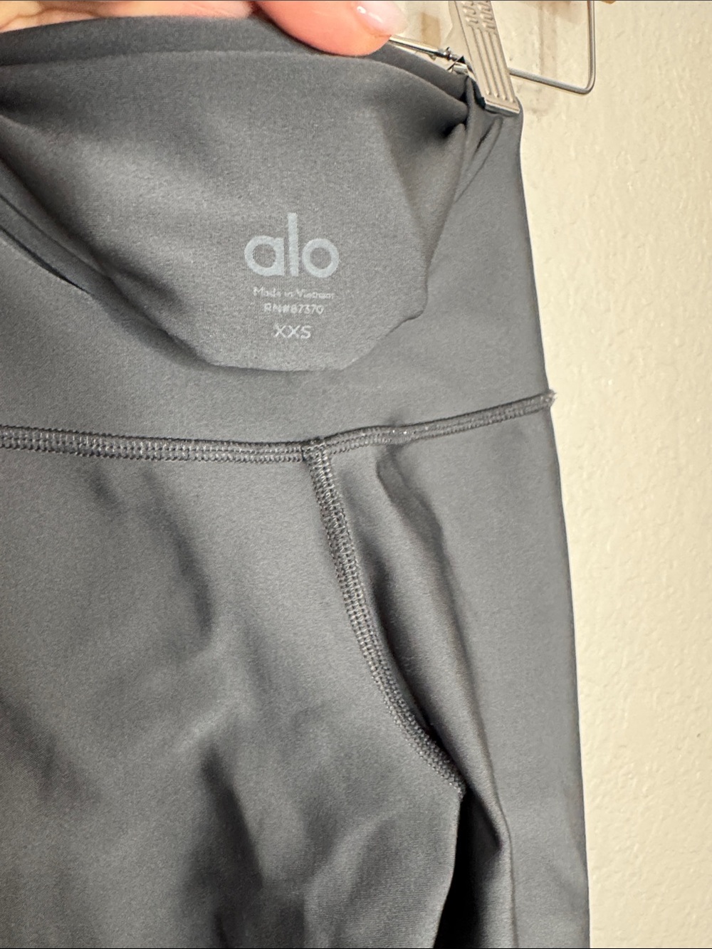 Alo Yoga Airlift 7/8 High Waist Leggings Dark Gray XXS 24.5” inseam - Picture 5 of 5
